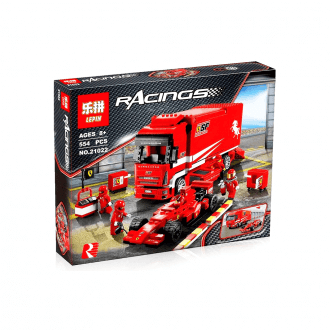 Конструктор Lepin 21022 / Racers Ferrari Truck (аналог LEGO 8185, 554 дет.)-1